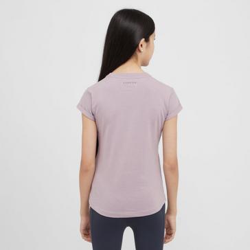 Purple Aubrion Young Rider Repose T-Shirt Mauve