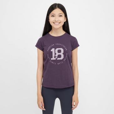 Purple Aubrion Young Rider Repose T-Shirt Purple
