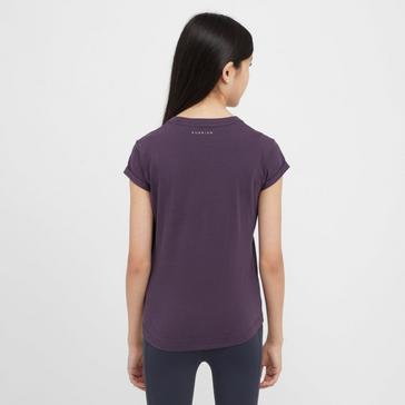 Purple Aubrion Young Rider Repose T-Shirt Purple