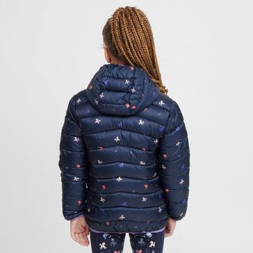 Blue TIKABOO Padded Coat Unicorn