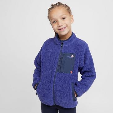 Purple TIKABOO Kids Full Zip Fleece Unicorn