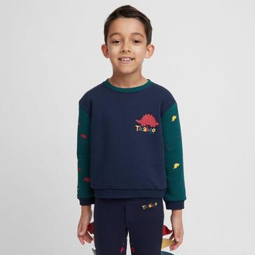 Multi TIKABOO Kids Sweatshirt Dinosaur