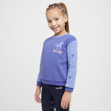 Purple TIKABOO Kids Sweatshirt Unicorn