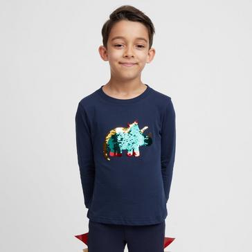 Blue TIKABOO Long Sleeved T-Shirt Dinosaur