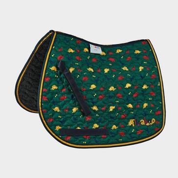 Green TIKABOO Saddle Pad Dinosaur