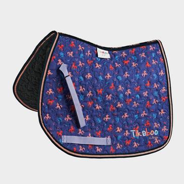 Purple TIKABOO Saddle Pad Unicorn