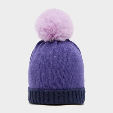 Purple TIKABOO Kids Bobble Hat Unicorn