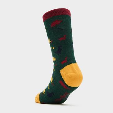 Multi TIKABOO Kids Long Socks Dinosaur