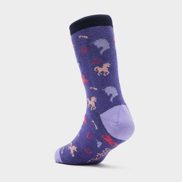 Multi TIKABOO Kids Long Socks Unicorn