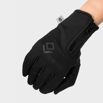 Black Aztec Diamond Winter Gloves Black