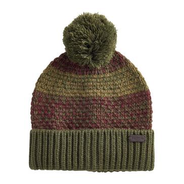 Multi Barbour Morar Beanie Hat Ivy Green