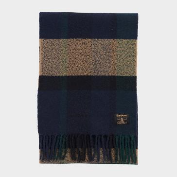 Multi Barbour Westerdale Scarf Green Loch