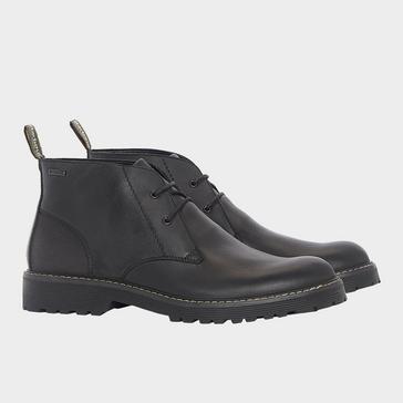 Black Barbour Mens Maxwell Chukka Boots Black