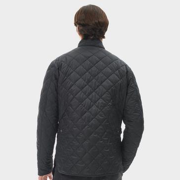 Black Barbour Mens Lowerdale Quilted Jacket Black