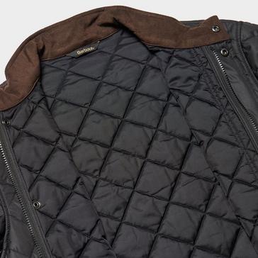 Black Barbour Mens Lowerdale Quilted Jacket Black