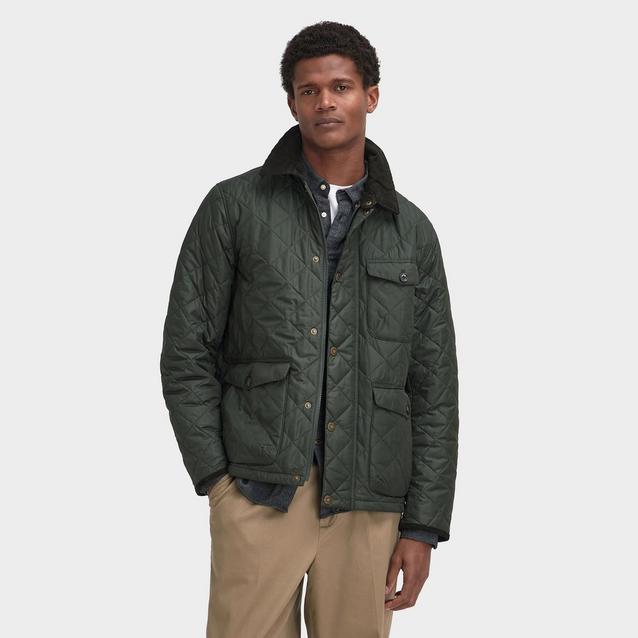 Barbour Mens Hornby Quilted Jacket Sage Naylors