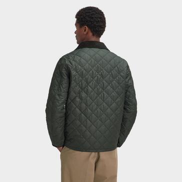 Green Barbour Mens Hornby Quilted Jacket Sage