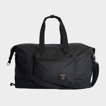 Black Barbour Field Wax Holdall Black
