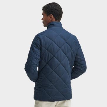 Blue Barbour Barbour Mens City Chelsea Quilted Jacket Navy