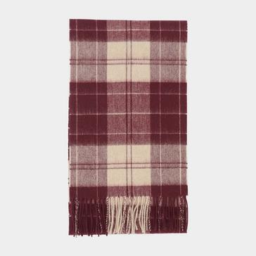 Multi Barbour Womens Tartan Scarf Cabernet