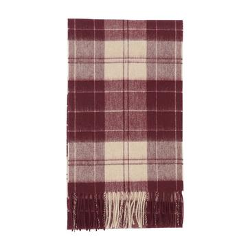 Multi Barbour Womens Tartan Scarf Cabernet
