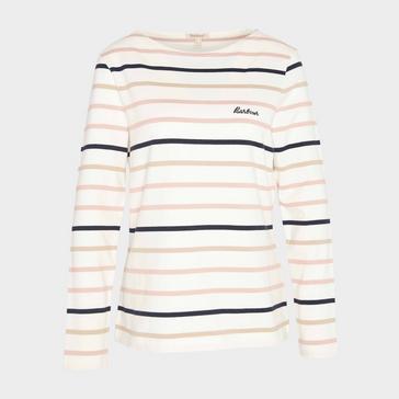 Multi Barbour Womens Hawkins Top Cloud Stripe