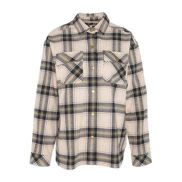 Multi Barbour Womens Highfield Check Shirt Sand Dune Check