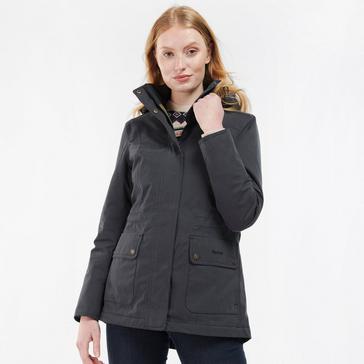 Blue Barbour Womens Buttercup Waterproof Jacket Dark Navy