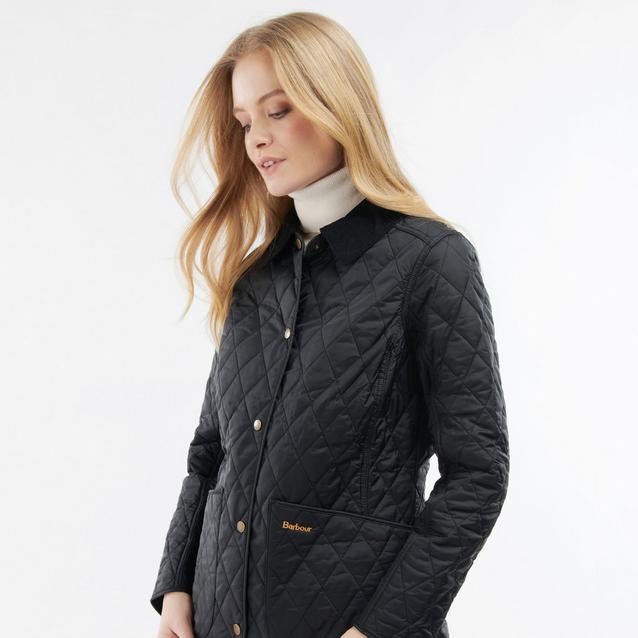 Barbour Womens Annandale Quilted Jacket Black Naylors