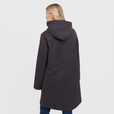 Blue Barbour Womens Bowlees Waterproof Jacket Dark Navy