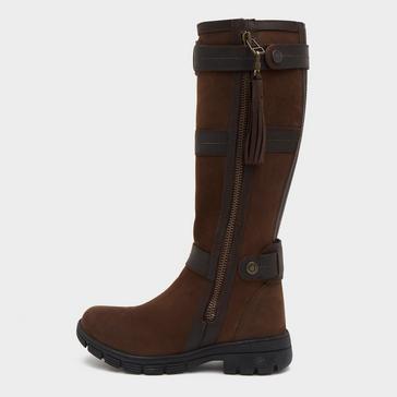 Brown Dublin Womens Erne Boots Chocolate