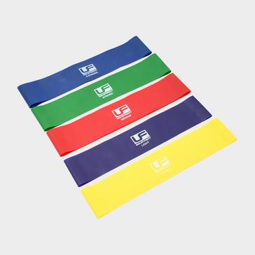 Multicolour Urban fitness Resistance Band Loop Pack of Five