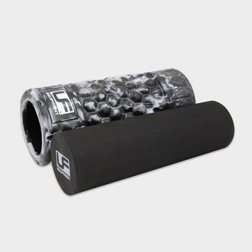 Black Urban fitness 2 In 1 Massage Roller Set