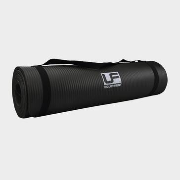 Black Urban fitness NBR Fitness Mat 10mm