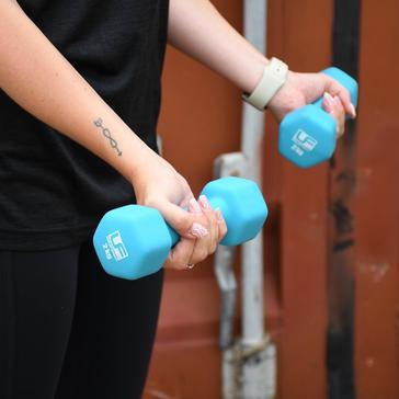 Blue Urban fitness Hex Dumbbells Pair 2kg