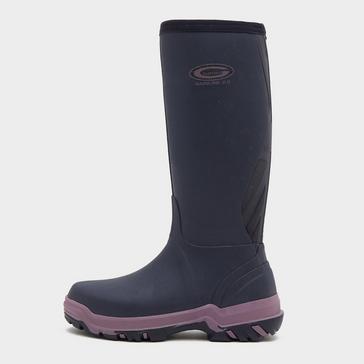 Purple Grubs Womens Rainline 2.0 Wellington Boots Aubergine