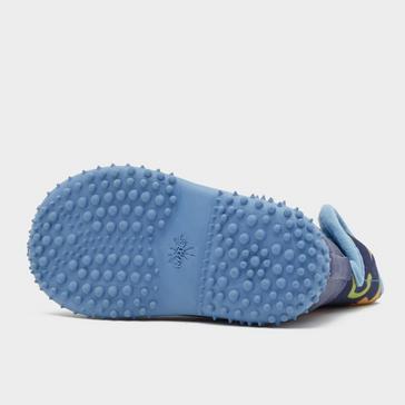Blue Grubs Kids’ Puddle Wellington Boots