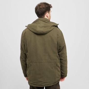 Green Hoggs of Fife Mens Kincraig Waterproof Field Jacket Olive Green