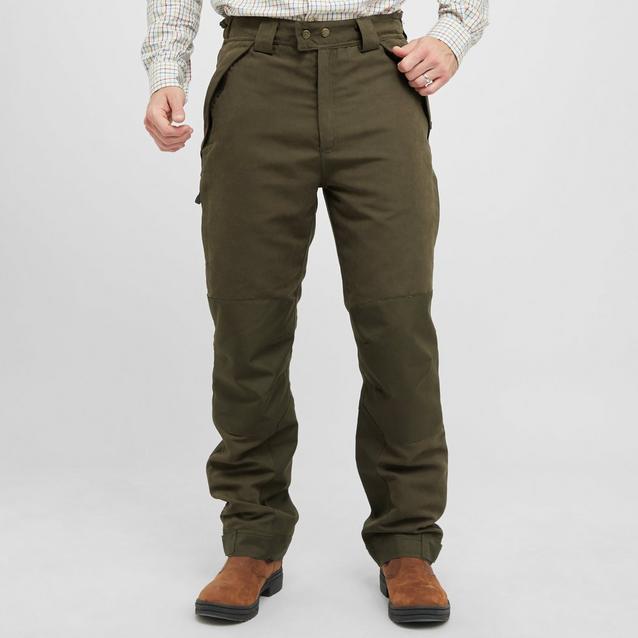 Hoggs of Fife Mens Kincraig Waterproof Field Trousers Olive Green