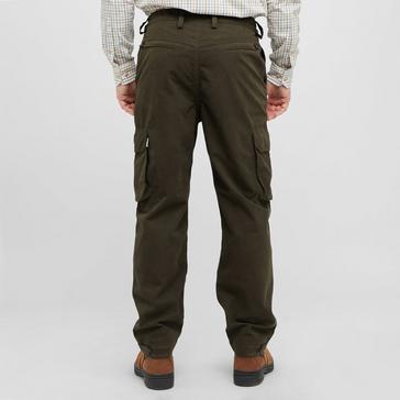 Green Hoggs of Fife Mens Struther Field Trousers Dark Green