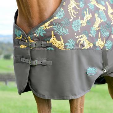 Multi WeatherBeeta ComFiTec Tyro Standard Neck Medium Weight 200g Turnout Rug Jungle Print