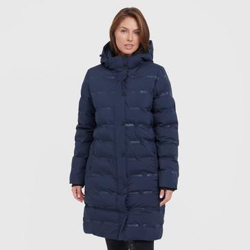 Blue WeatherBeeta Womens Helsinki Heat Seal Quilted Jacket Navy Iris