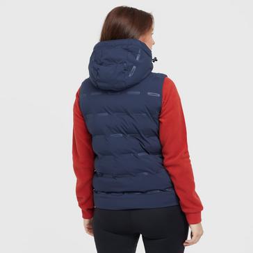 Blue WeatherBeeta Womens Hapur Heat Seal Quilted Vest Navy Iris