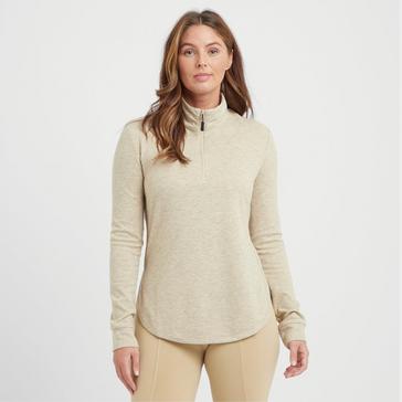 Cream WeatherBeeta Womens London Layer long Sleeved Top irish Cream