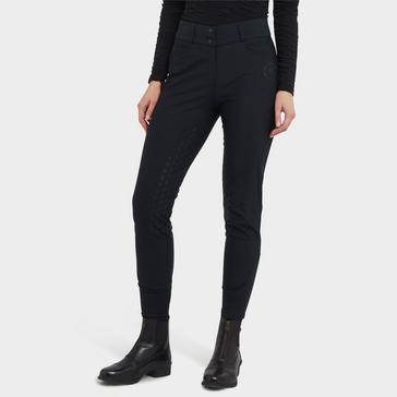 Black WeatherBeeta Womens Thermal Waterproof Breeches Black