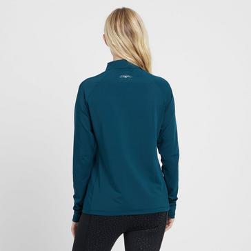 Green WeatherBeeta Womens Prime Long Sleeved Top Reflecting Pond