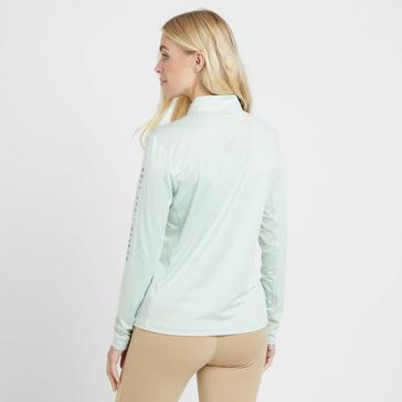 Green Dublin Womens Autumn Sally Long Sleeve Riding Top Surf Spray