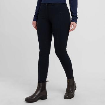 Blue Dublin Womens Thermal Riding Breeches Sky Captain