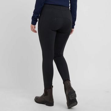 Black Dublin Womens Thermal Riding Tights Black