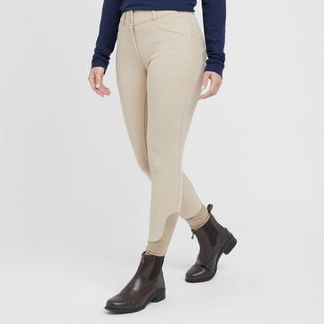 Beige Dublin Womens Cammy Comfort Twill Breeches Biscuit